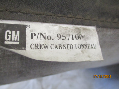 Holden RG Colorado Crew Cab Genuine Soft Tonneau Cover USED Part