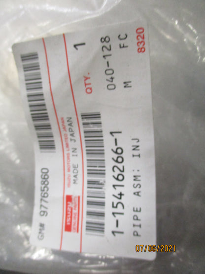 Isuzu FVD23 Genuine Injector Pipe Assembly New Part
