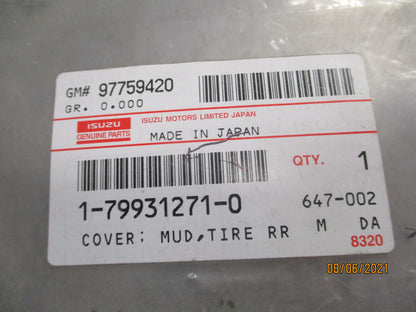 Isuzu FSR34 Genuine Rear Right Mud Guard Flap New Part