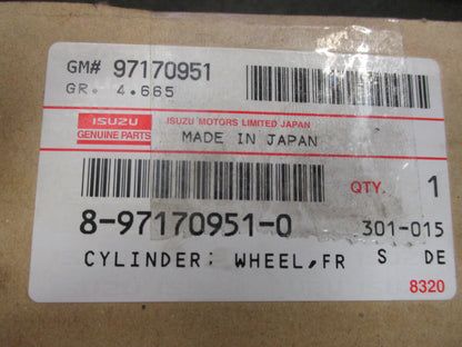 Isuzu ELF N Series Genuine Right Hand Front Wheel Brake Cylinder new Part