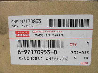 Isuzu ELF N Series Genuine Right Hand Front Wheel Brake Cylinder new Part