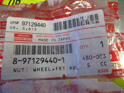Isuzu MU/D-MAX Genuine Wheel Nut New Part