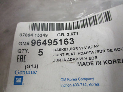 Holden TK Barina Genuine EGR Valve Gasket New Part