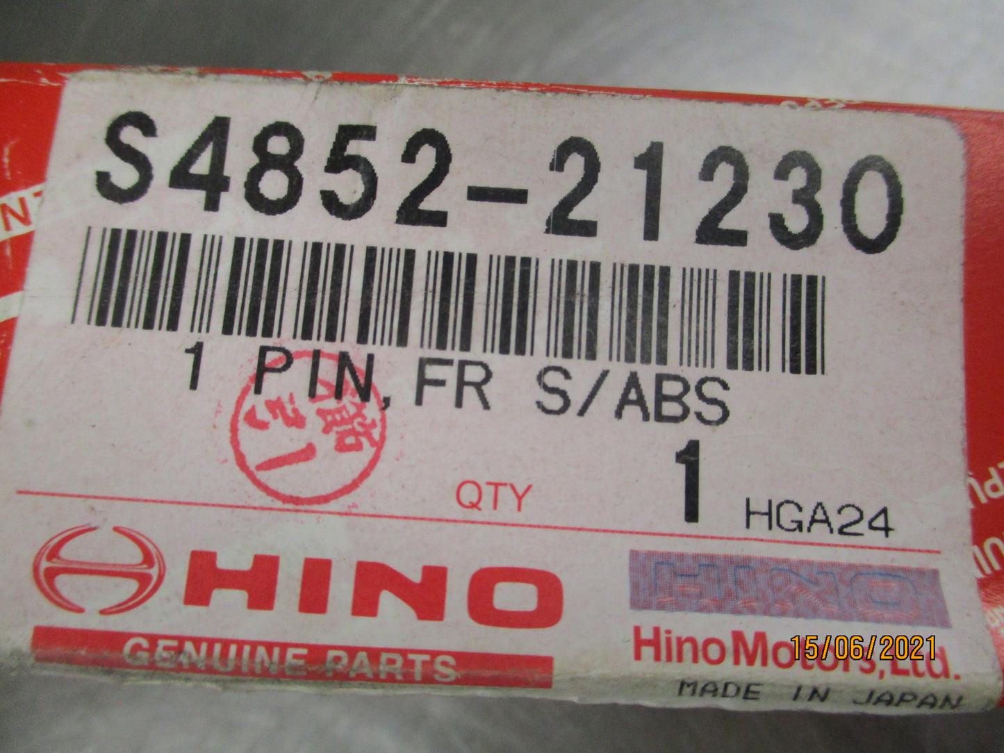 Hino Genuine Front Shock Absorber Pin New Part