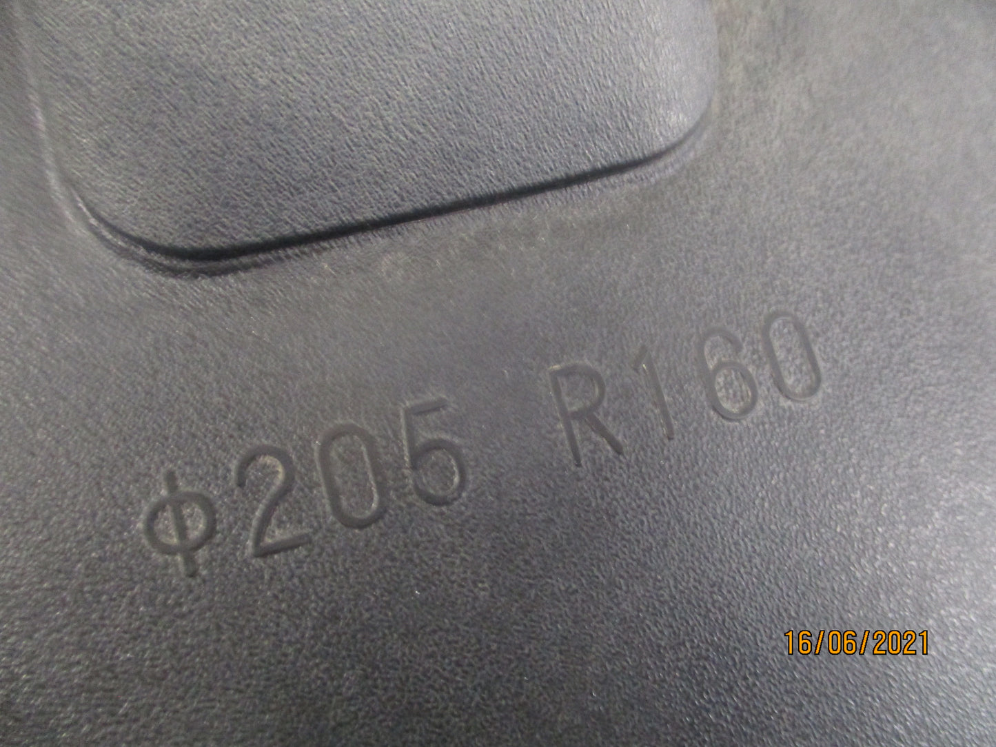 Rear View Mounted Mirror 225mm Suitable For Mitsubishi Fuso USED VGC