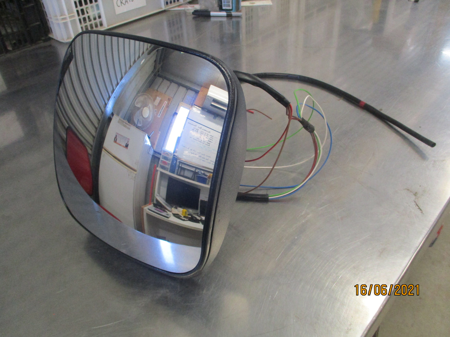 Mekra Wide Angle Mirror Suitable For Various Truck Models New Part