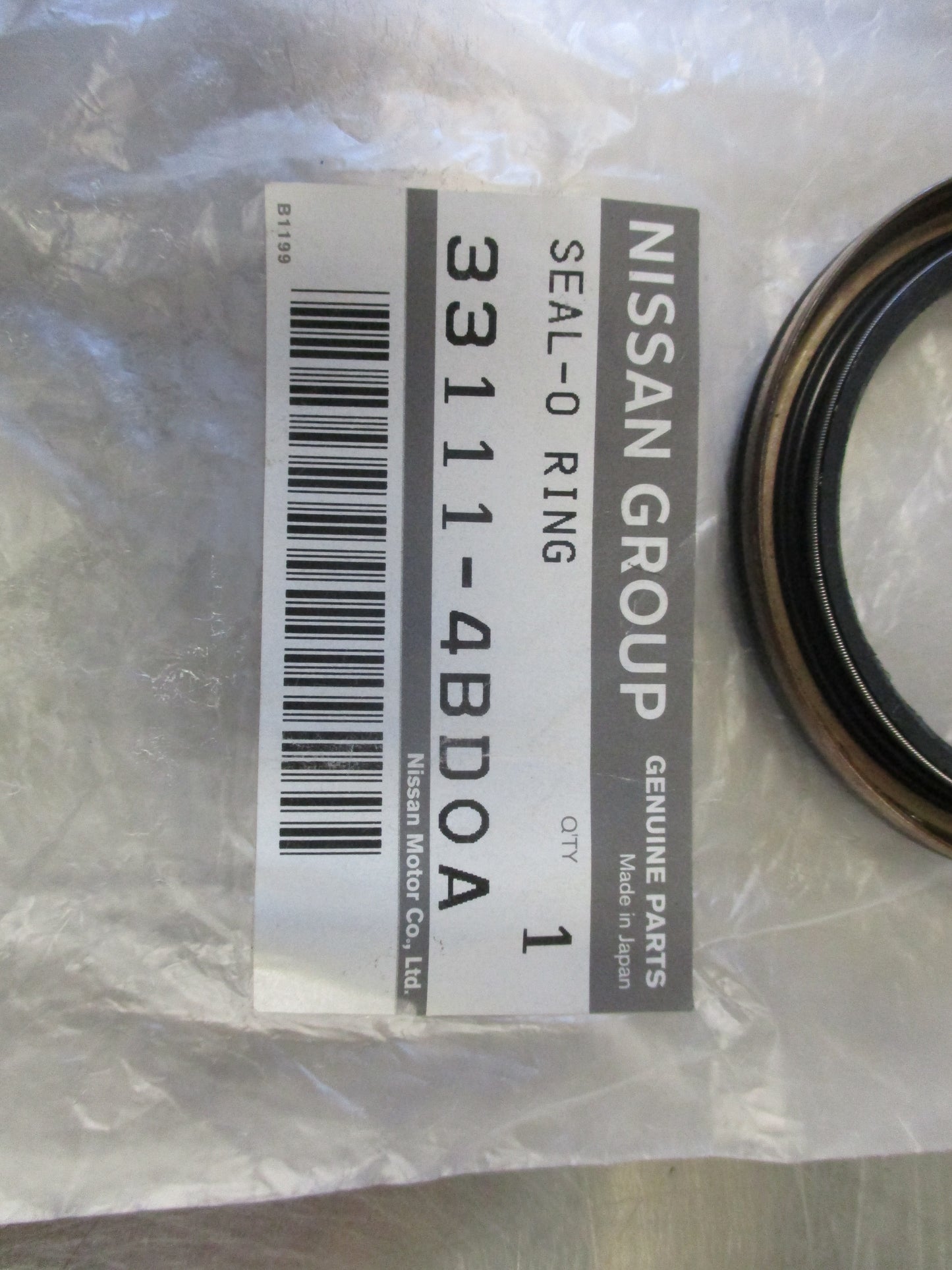 Nissan Genuine Seal-O Ring New Part