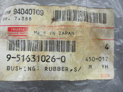 Isuzu FVR Genuine Shock Absorber Bushing Set of 4 New Part