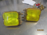 Yellow Truck Fog Light 125mm x 115mm USED VGC