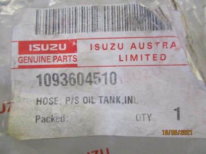 Isuzu Truck Suits Various Models Genuine Oil Tank Inlet Hose New Part