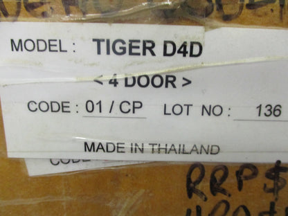 Toyota Hilux Genuine Dual Cab Tiger D4D Tonneau Cover Kit New Part