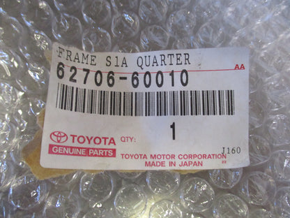 Toyota Landcruiser Genuine Left Quarter Window Frame New Part