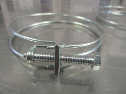 Double Wire Hose Clamp 98mm to 88mm Set of 3 New Part