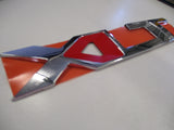 Ford Ranger XLT Genuine Chrome/Red Rear Emblem New Part