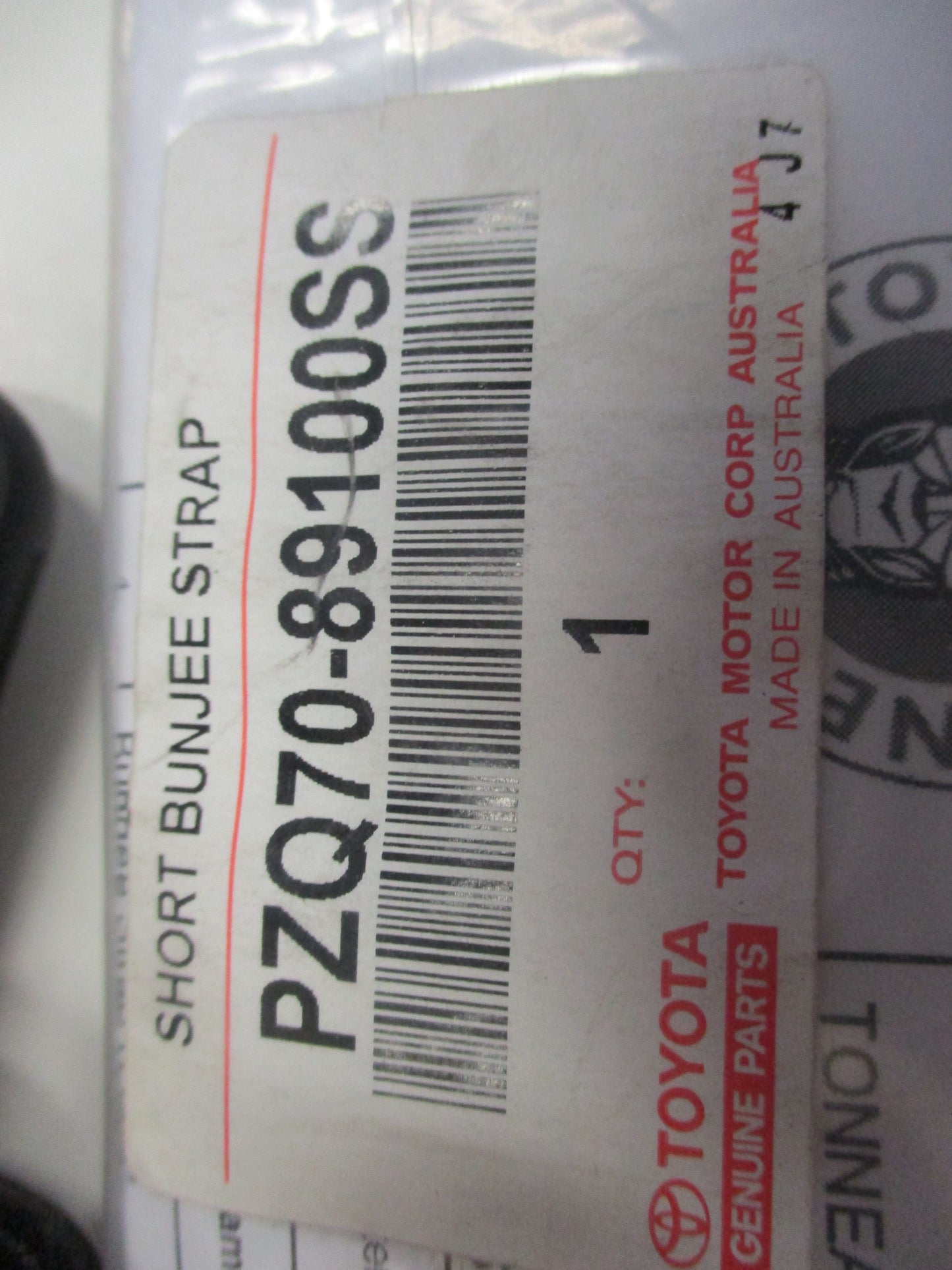 Toyota Hilux Genuine Short 8cm Bungee Strap Replacement New Part