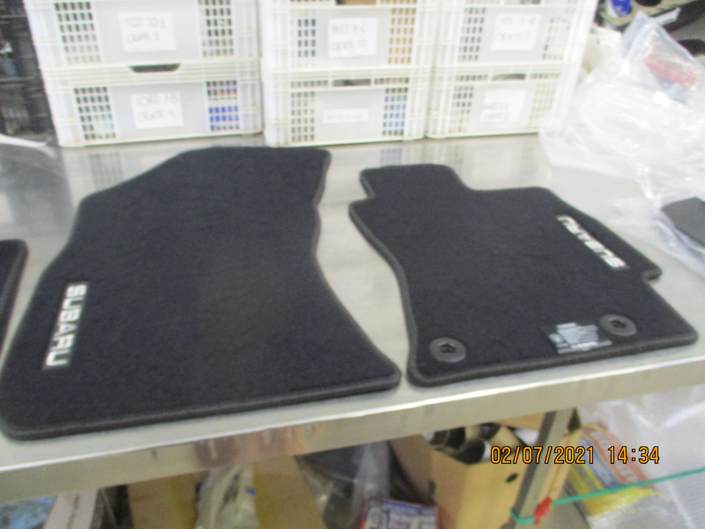 Subaru Outback Genuine Carpet Mat Set New Part