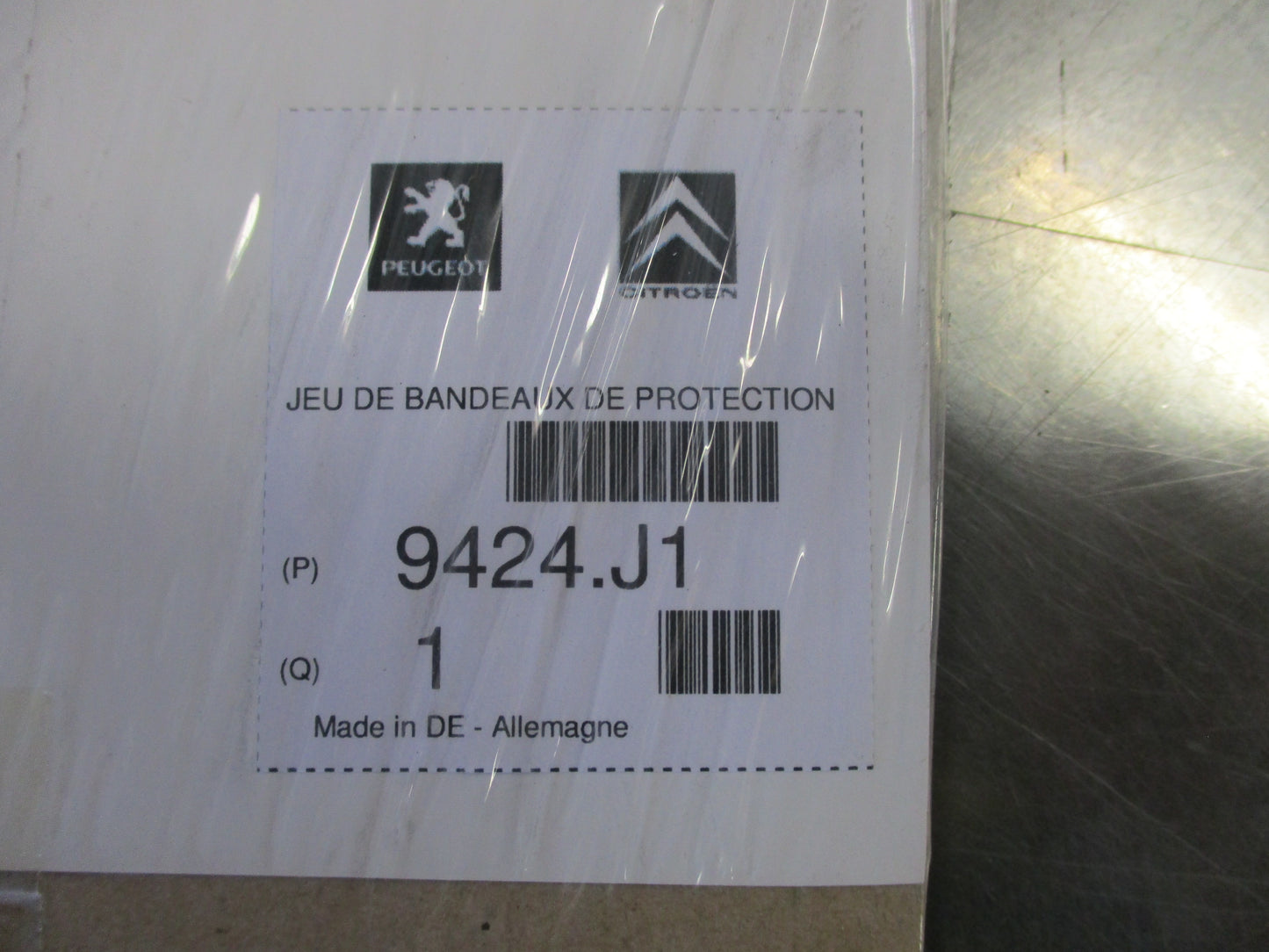 Peugeot 4007 Genuine Front and Rear Door Lateral Protection Strips New Part