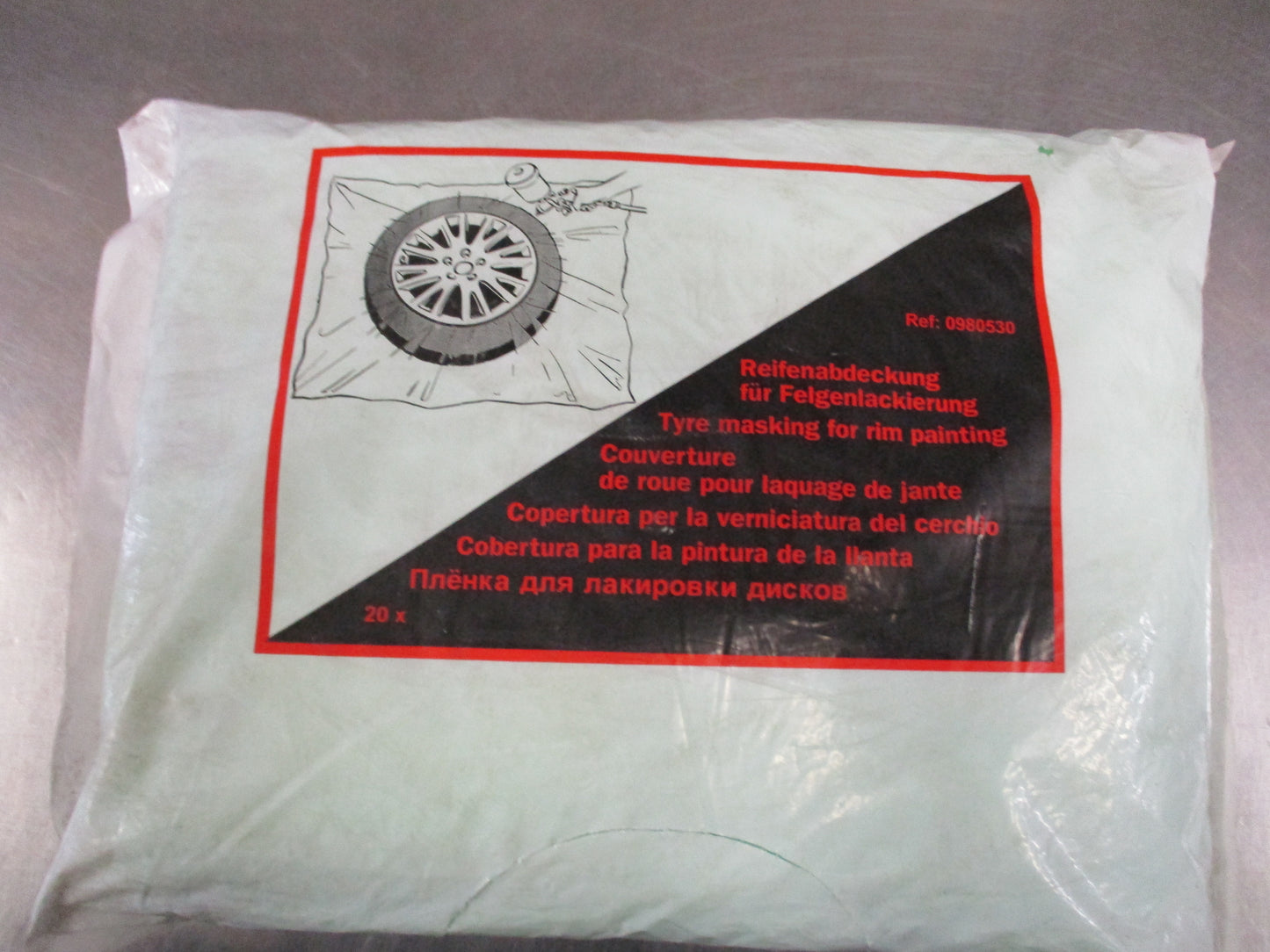 J Tape Alloy Wheel Repair Mask 140x140cm 20 Pack New Part