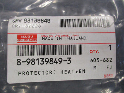 Isuzu D-Max Genuine Heat Protector New Part
