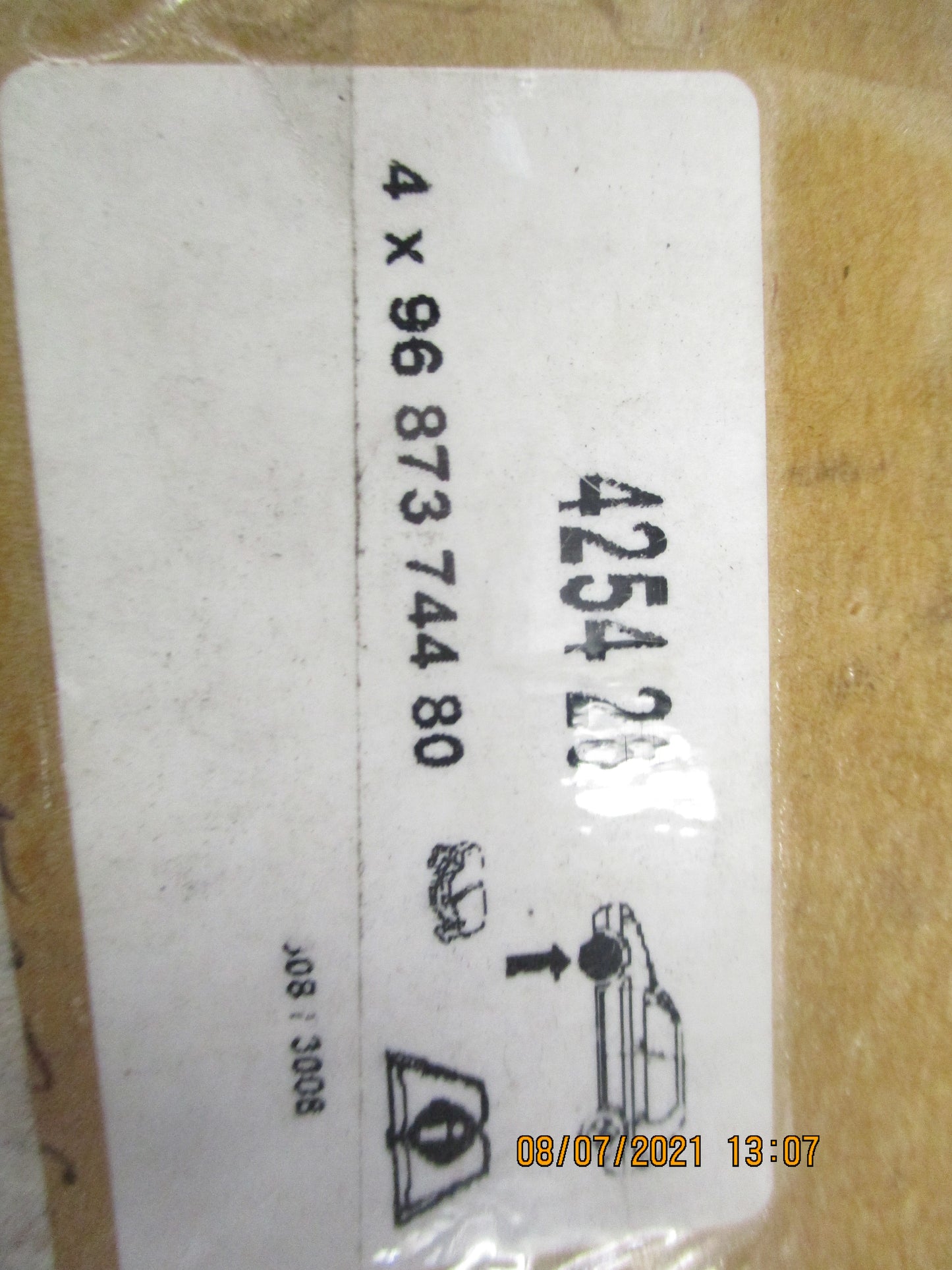 Peugeot 3008 Genuine Front Brake Pads New Part