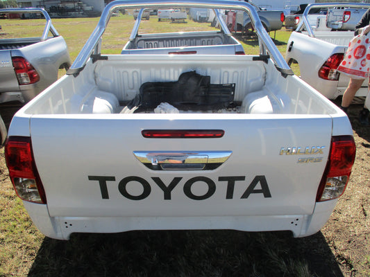 Toyota Hilux SR5 Dual Cab Tub Pearl White 2015 Onwards New Part