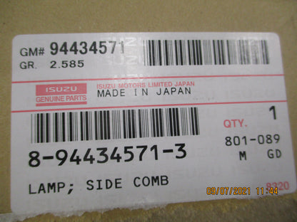 Isuzu TFR Genuine Right Hand Indicator Lamp New Part