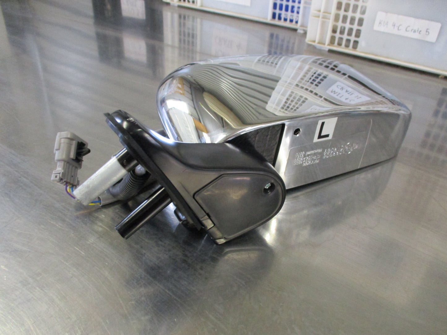 Nissan NP300 Navara Genuine Left Hand Chrome Mirror New Part