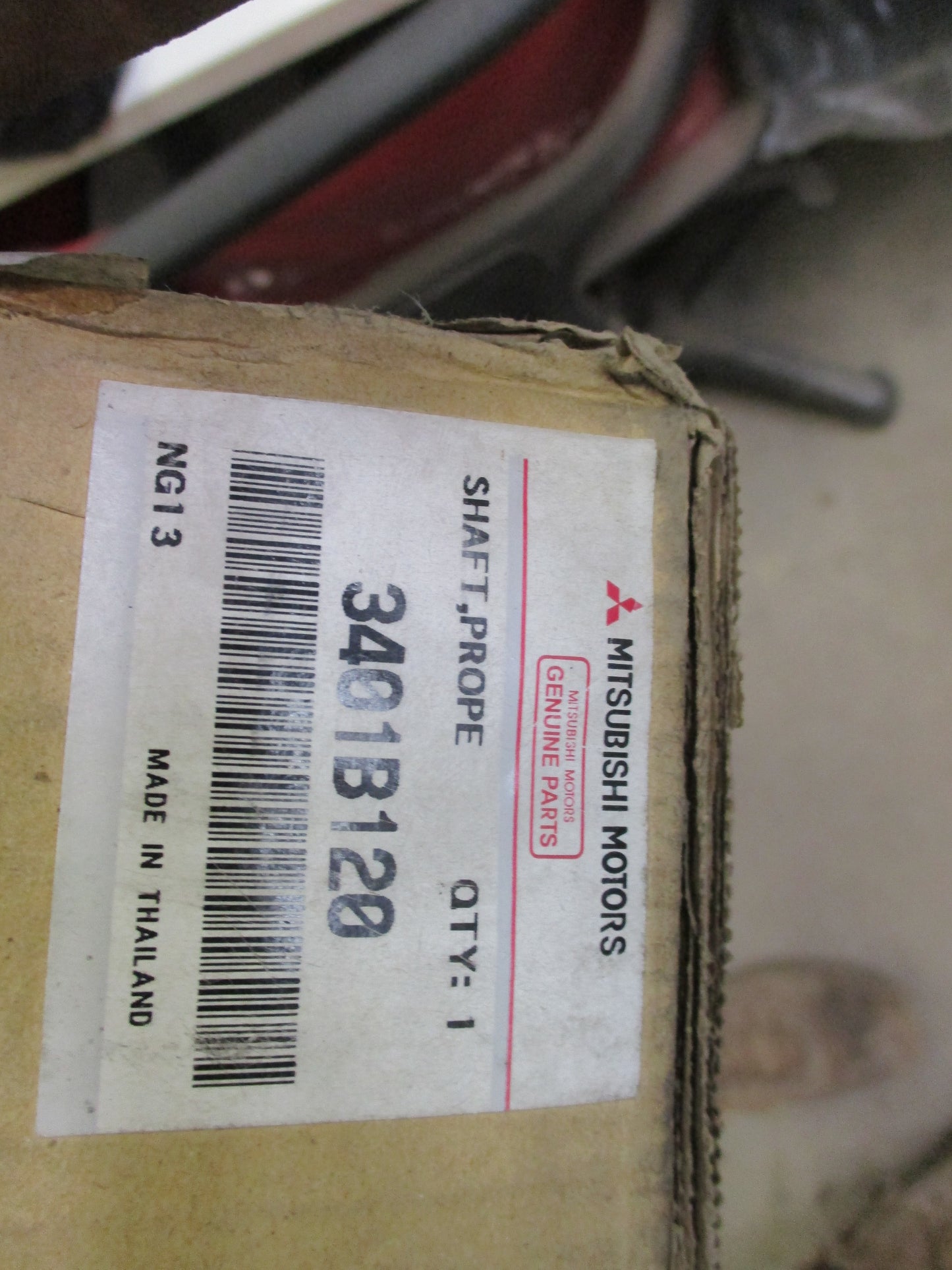 Mitsubishi MQ Triton Genuine Rear Propeller/Drive Shaft New Part