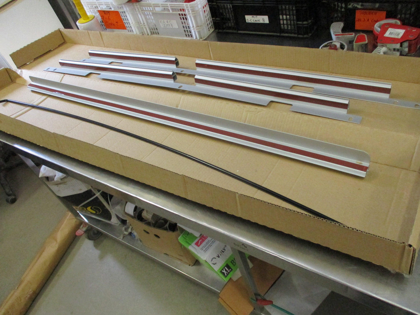 Holden RG Colorado Crew Cab Genuine Long Sports Bar Fitting Kit New Part