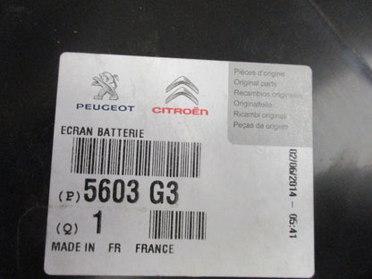 Peugeot 307 Genuine Battery Shield New Part
