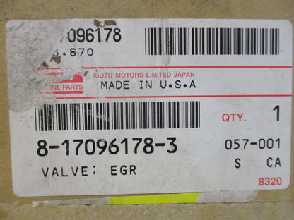 Holden RA Rodeo/Jackaroo Genuine EGR Valve New Part
