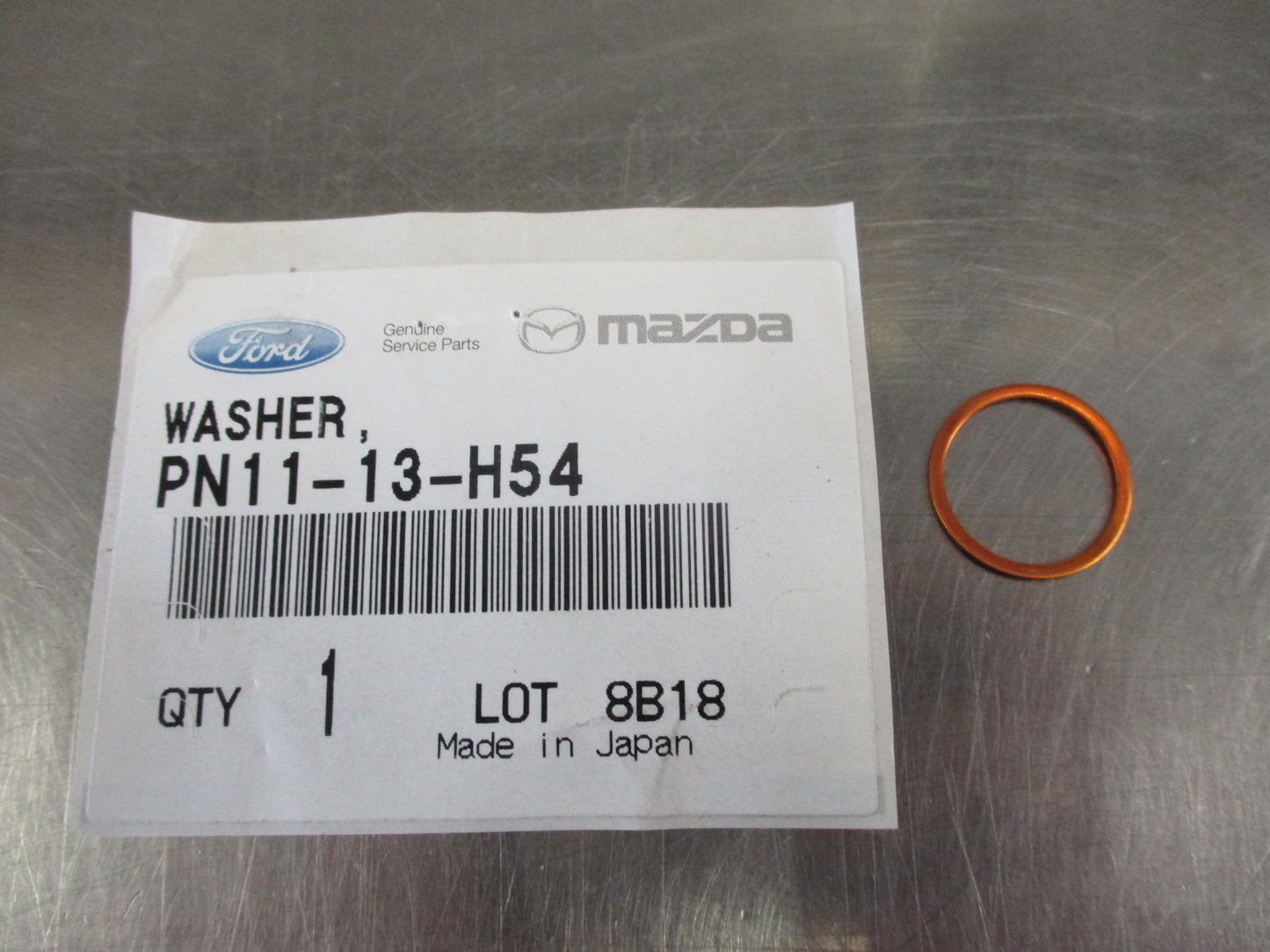 Ford Courier/Mazda E2500, T2500, B2500 Genuine Injector Heatshield Washer - New Part