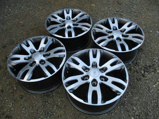 Ford Everest Genuine Set of 4 Alloy Wheels (18x8) Used Part VGC