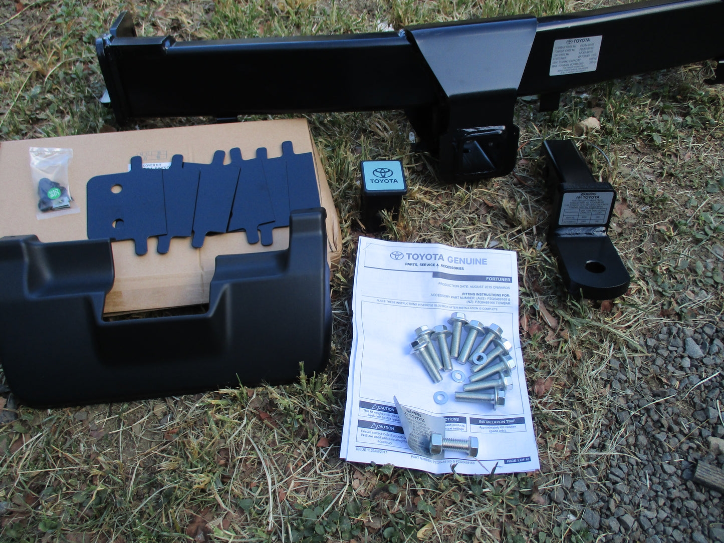 Genuine Toyota Fortuner Tow Bar Kit New Part