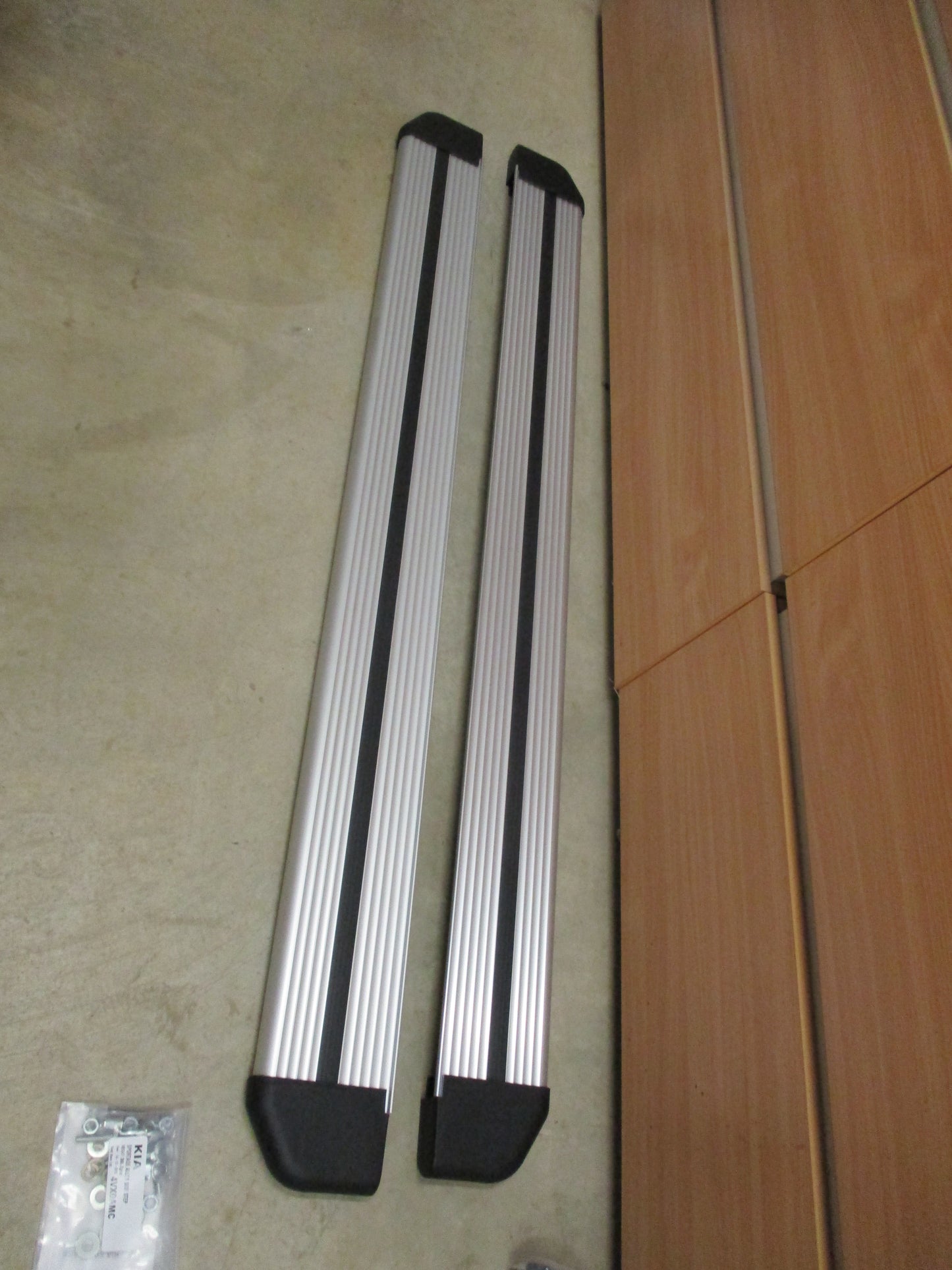 Kia QL Sportage Genuine Aluminium Side Steps New Part