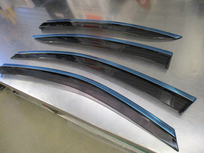 Subaru Liberty Genuine Chrome Weather Shield Set New Part