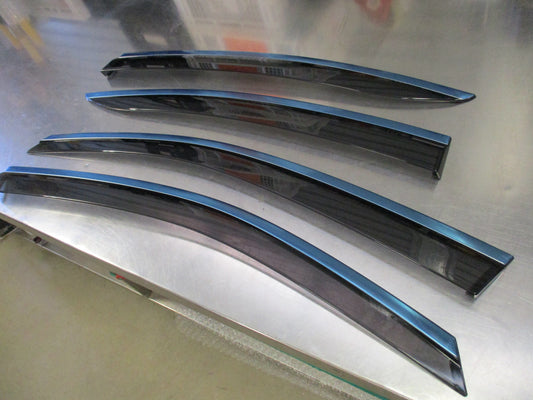 Subaru Liberty Genuine Chrome Weather Shield Set New Part