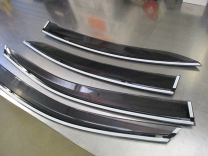 Subaru Liberty Genuine Chrome Weather Shield Set New Part