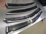 Subaru Liberty Genuine Chrome Weather Shield Set New Part