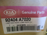 Kia Cerato Genuine Rear Right Hand Inside Tail Light New Part