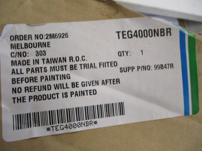 Gordons Right Hand Guard Suits Toyota Yaris Hatch New Part