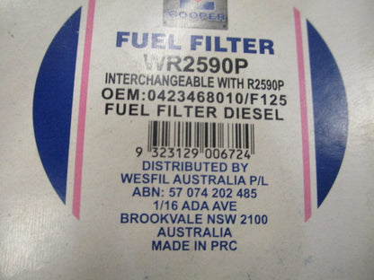 Cooper Fuel Filter Suits Toyota 1HZ/1HD Landcruiser new Part