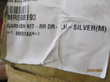 Mitsubishi Pajero Genuine Rear Left Hand Flare Garnish New Part