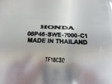 Honda CR-V Genuine Rear Lower Bumper Trim Kit New Part