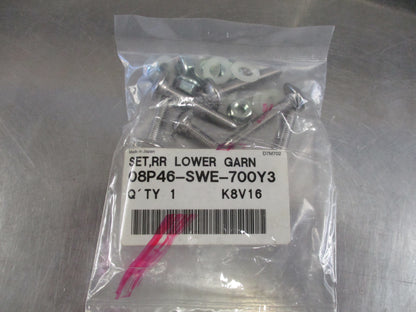 Honda CR-V Genuine Rear Lower Bumper Trim Kit New Part