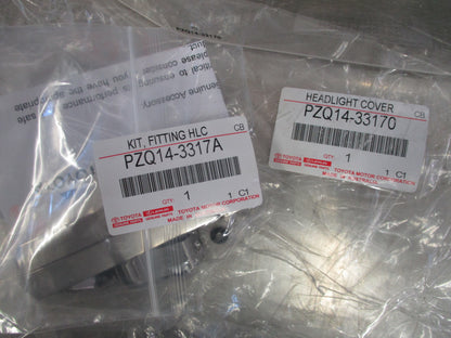 Toyota Camry SL SX Genuine Headlight Cover Set New Part