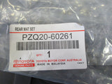 Toyota Prado Genuine Rubber Floor Mat 2nd Row New Part