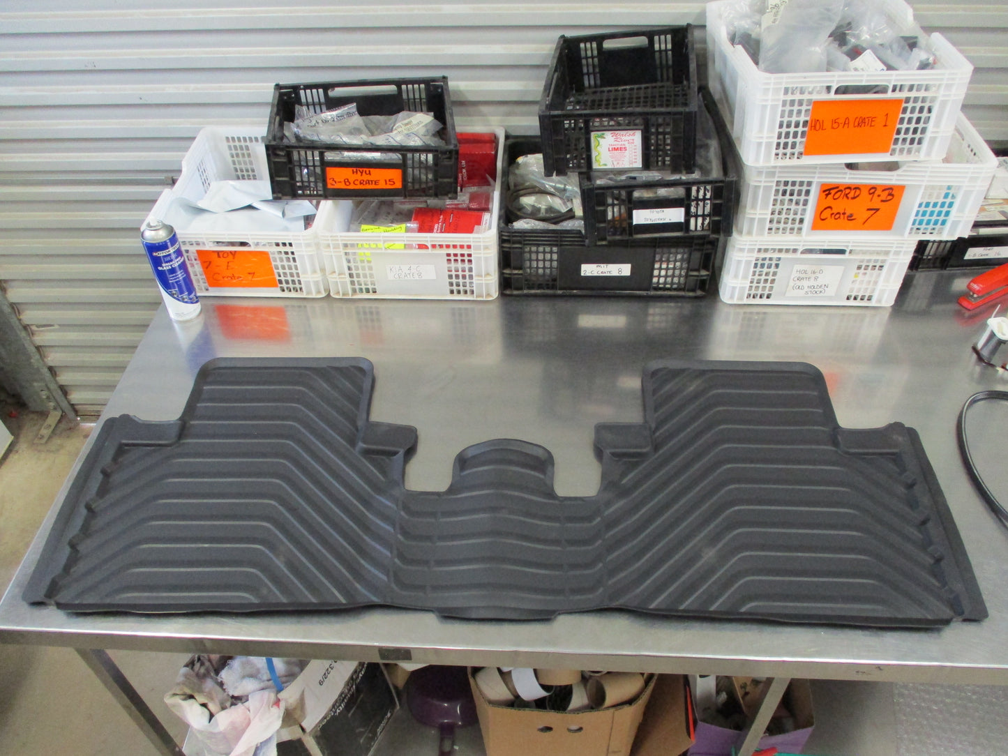 Toyota Hilux Extra Cab Genuine All Weather Rear Floor Mat New Part