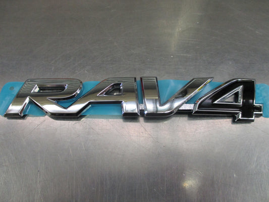 Toyota Rav4 Genuine RAV4 Tailgate Badge New Part