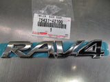 Toyota Rav4 Genuine RAV4 Tailgate Badge New Part